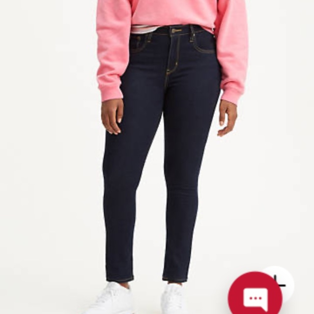 Levi 721 High Rise Skinny Jeans